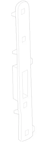 8201377 - : Tail Lamp Support for Mercedes-Benz Image