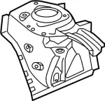 F41215NAMA - Body: Apron Assembly for INFINITI: QX50, QX55 Image