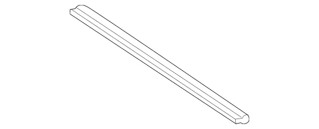 1666890098 - Front-End Assembly, Front Panel: Seal for Mercedes-Benz: GL350, GL450, GL550, GL63 AMG, GLE300d, GLE350, GLE400, GLE550e, GLE63 AMG, GLS350d, GLS450, GLS550, GLS63 AMG, ML250, ML350, ML400, ML550, ML63 AMG Image image