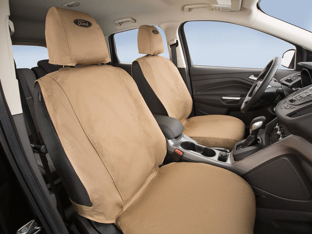 VJN1Z15600D20A - : Seat Covers - Front - Taupe for Ford: EcoSport Image