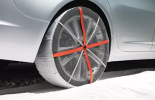 C2D20229 - Wheels: Snow Sock Winter Traction Aid - Pack 695 for Jaguar: F-Type, I-Pace, XF, XJ, XJR, XJR575, XK Image