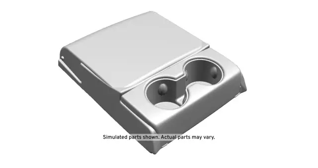 84043671 - : Part# 84043671 Light Wheat Rear Seat Armrest for Chevrolet: Impala Image