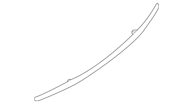 2137402000 - Rear-End Door: Trim Strip for Mercedes-Benz: E53 AMG, E63 AMG S Image image