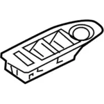 AE9Z14524AA - Body: Switch Bezel for Lincoln: MKT Image