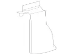 24291906209H68 - : Cover, Seat Guide Rail for Mercedes-Benz Image