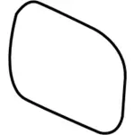 JL1Z78405A26B - Body: Fuel Door for Ford: Expedition | Lincoln: Navigator Image