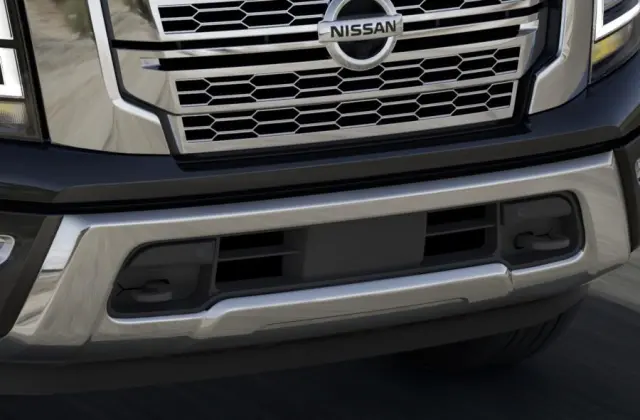 999T7W700B - Towing: 2023-2024 Nissan TITAN - Tow Hooks Kit - Xd Front (Black, 2 Piece) for Nissan: TITAN, TITAN XD Image