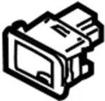 2538030Y00 - Body: Trunk Switch for Infiniti Image