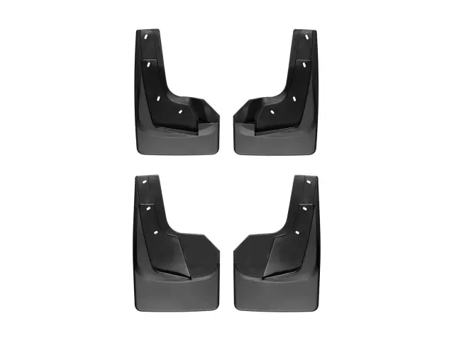 110093120093 - Accessories: Black MudFlap No-Drill DigitalFit® MudFlap Kit for WeatherTech Image