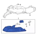 MR3Z13201A - : Park Lamp for Ford: Mustang Image