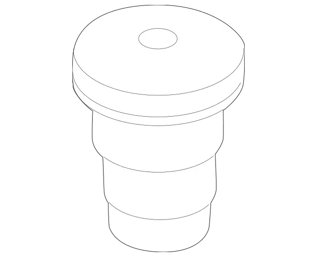 2513230044 - : Rubber Bumper for Mercedes-Benz: R320, R350, R500 Image