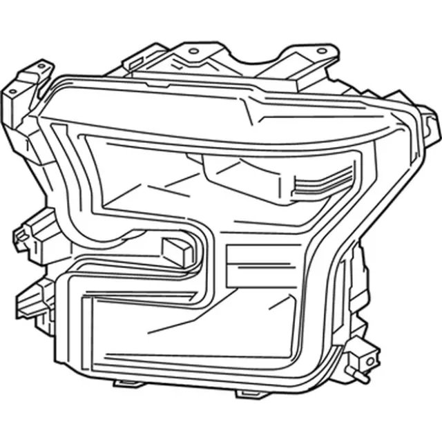 FL3Z13008L - Electrical: Headlamp Assembly for Ford Image