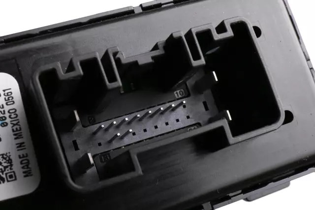 Black Front Driver Side Door Window Control Switch - GM (84699722)