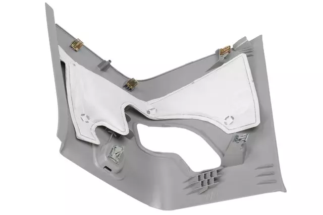 Light Ash Gray Driver Side Body Rear Corner Upper Garnish Molding - GM (84215335)