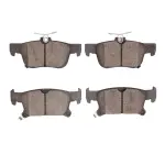 1551192300 - : DFC 5000 Advanced Brake Pads - Ceramic for DYNAMIC FRICTION Image