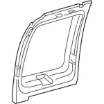 F2UZ1642411B - Body: Window Trim for Ford: E-150 Econoline, E-150 Econoline Club Wagon, E-250 Econoline, E-350 Econoline, E-350 Econoline Club Wagon, Econoline Super Duty Image
