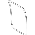 EB3Z2620709A - Body: Weather-strip On Body for Ford: Ranger Image