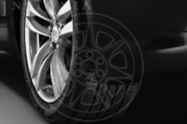 999J2JVKH3B4 - : Splash Guards - Rear - KH3 - Black Obsidian for INFINITI: G37, Q60 Image