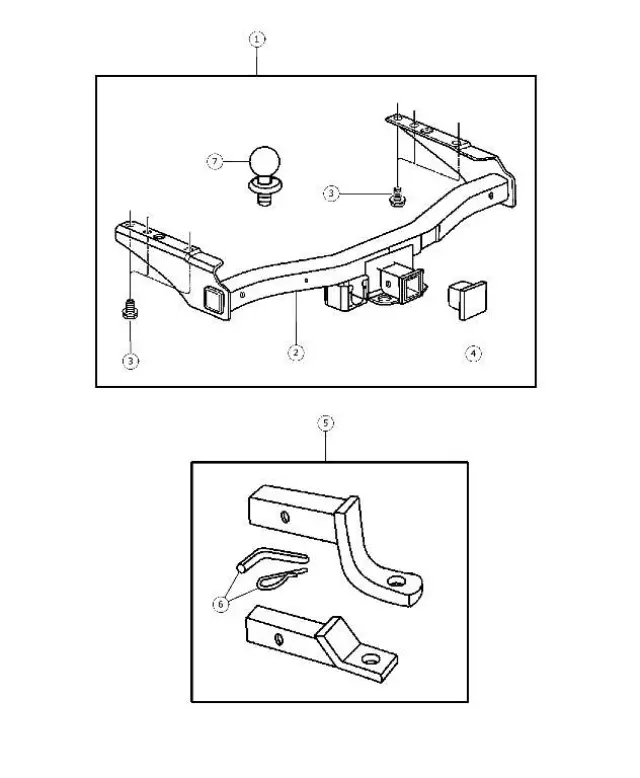 52020791AC - : Tow Bar for Mopar Image