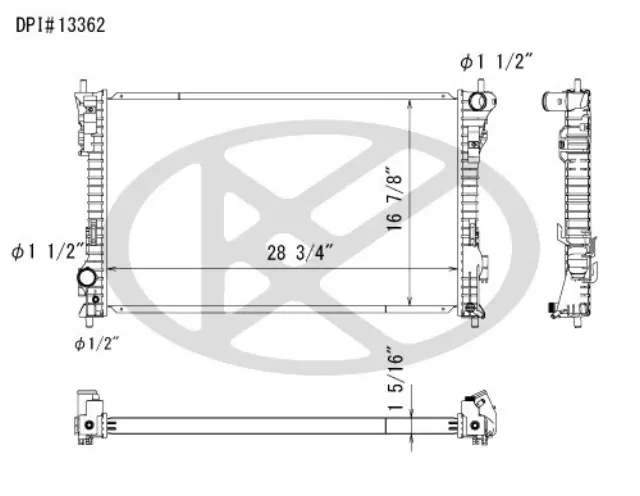 A13362 - Cooling Systems: Koyorad Radiator for Koyo Image