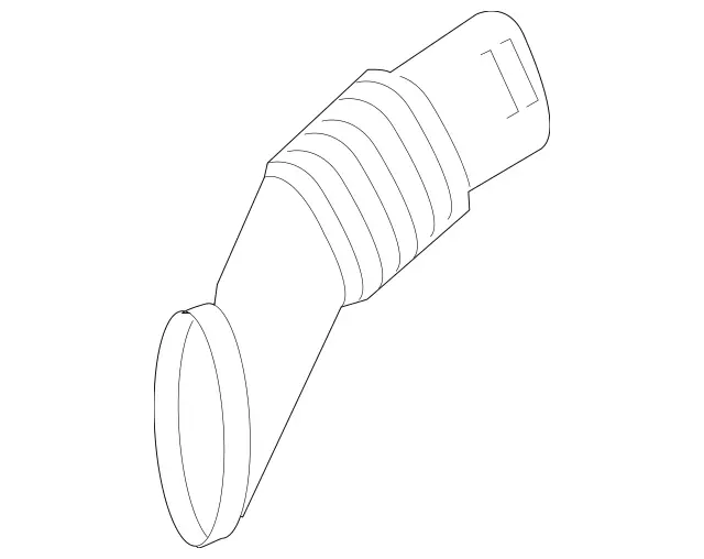 275090028264 - Chassis Sheet Metal/Air Intake: Hose for Mercedes-Benz Image
