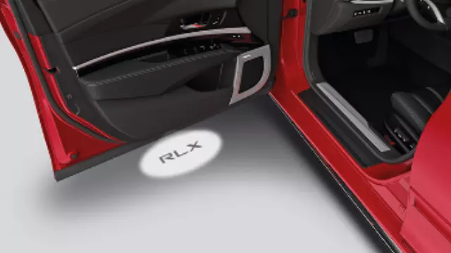 8V27TY2200 - Exterior: Exterior Lighting, Logo Pattern Projector for Acura: RLX Image