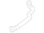 2535017200 - : Coolant Filling Hose for Mercedes-Benz: E300 Image