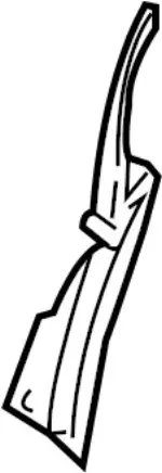 63133JL01A - Body: Baffle for INFINITI: G37, Q60 Image