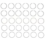 S94016STD - : Engine Piston Ring Set for Enginetech Image