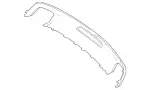 2188852425 - : Trim, Bumper for Mercedes-Benz Image