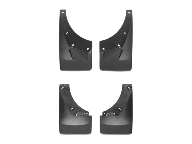110008120012 - Accessories: Black MudFlap No-Drill DigitalFit® MudFlap Kit for WeatherTech Image