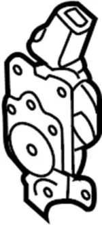 87401CG000 - Body: Recline Adjuster for INFINITI: FX35, FX45 Image