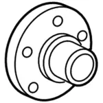 HUB69 - : Hub Assembly - Wheel for Ford Image