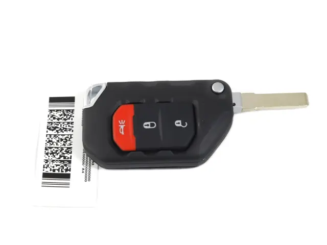 68416782AC - : Integrated Key Fob Transmitter,  Un-Cut &amp; Un-Programmed for Mopar Image