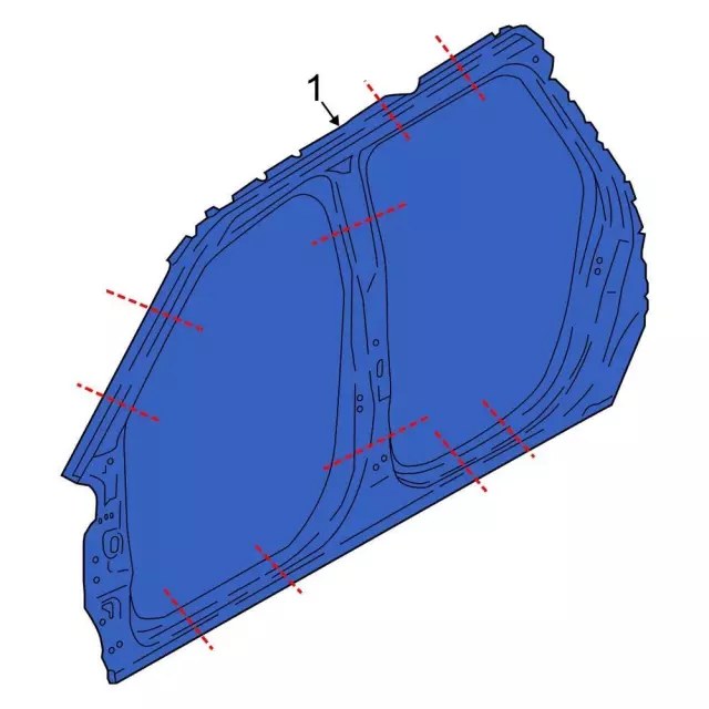 Frame Door - Ford (JL1Z-78211A11-B)