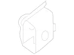 140990095864 - Steering: Hexagon Nut for Mercedes-Benz Image