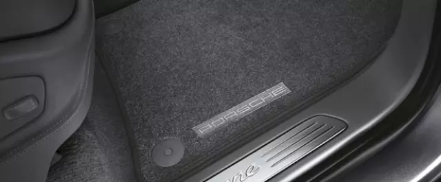 7P5863011DDK4 - : Floor Mats With Nubuk Surround, Set Of 4 for Porsche Image