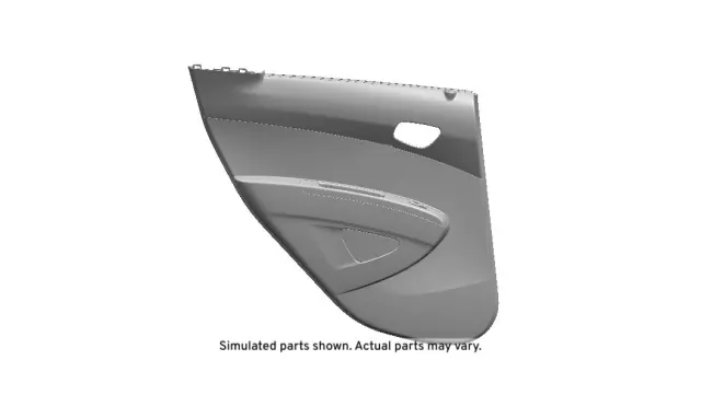95488082 - : Very Dark Pewter Driver Side Rear Door Trim for Chevrolet: Spark Image