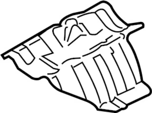 747541BN0A - Exhaust: Heat Shield for INFINITI: EX35, EX37, QX50 Image