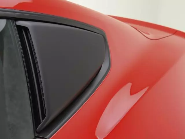 VGR3Z63280B10A - : Side Quarter Panel Scoop - Satin Black for Ford: Mustang Image