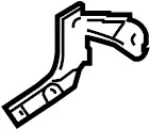 88607AM300 - Body: Seat Back Frame Bracket for Infiniti Image