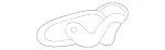 2037800138 - Sliding Roof: Lever for Mercedes-Benz Image