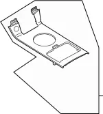 96941CL76A - Body: Shift Panel for INFINITI: FX35 Image