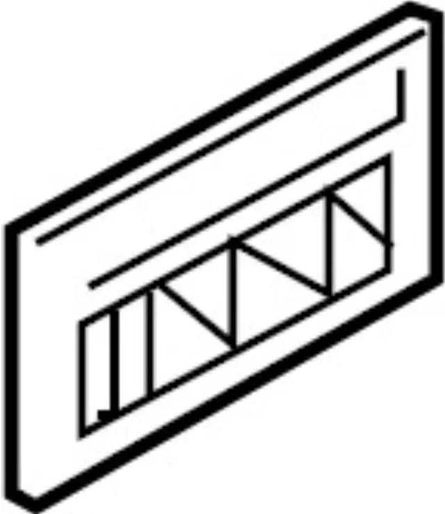 27841JK61A - HVAC: Vent Grille for INFINITI: FX35, FX37, FX50, QX50, QX70 Image