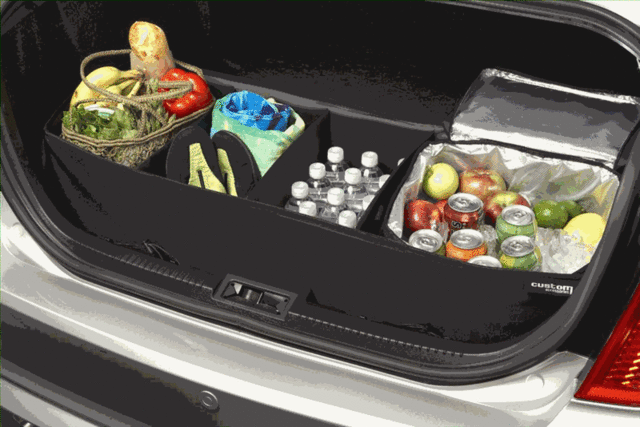 2018-2024 Lincoln Rear Compartment Storage Cargo Organizer Soft-Sided Large Folding - Ford (HE5Z78115A00B)