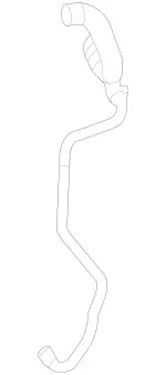 4635019184 - : Coolant Hose for Mercedes-Benz Image