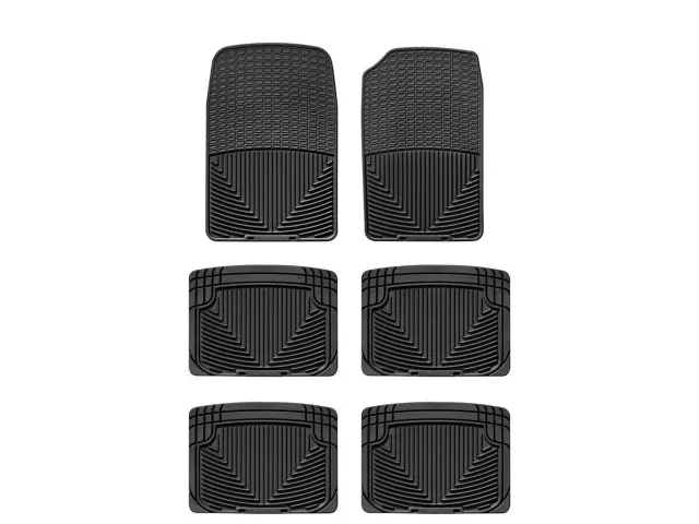 W38W20W20 - : Black All Weather Floor Mats for WeatherTech Image
