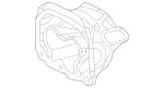 1131400412 - Engine: Rear Housing for Mercedes-Benz Image