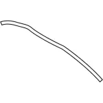 DA5Z16B990A - Body: Front Weather-strip for Lincoln: MKS Image