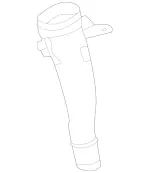 2238690000 - Emergency Equipment Windshield Washer System: Filler Neck for Mercedes-Benz Image